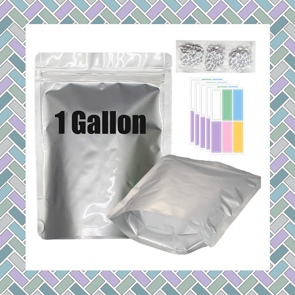 Gallon Size Mylar Storage Bags On Amazon