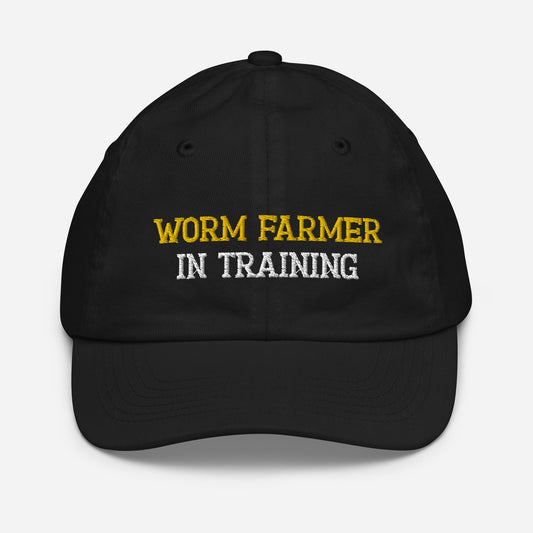 Worm Farmer In Training Youth Hat